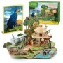 National Geographic Puzzle 3D si brosura 36 pagini Padure amazoniana 67 piese